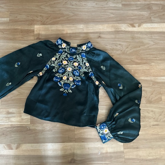 Free People Jessica embroidered blouse - Picture 2 of 6